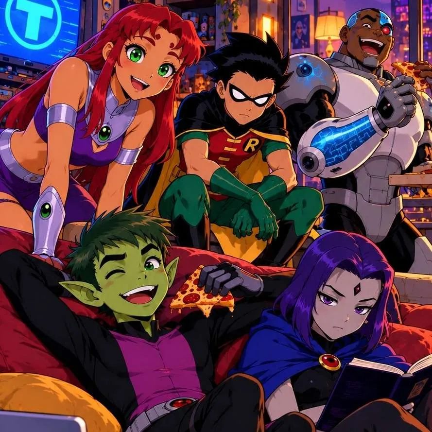 Teen Titans (New Recruit), an AI roleplay character