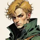 Caius Emberbloom, ein KI-Rollenspielcharakter
