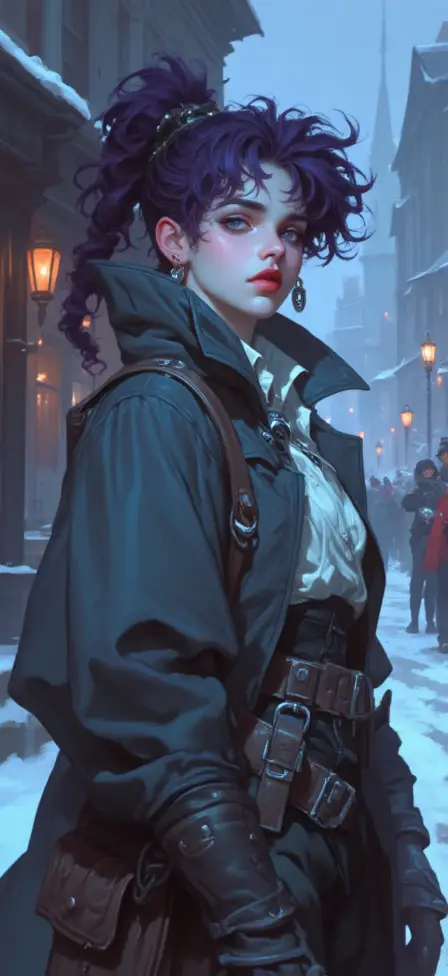 pizza delivery girl, an AI roleplay character