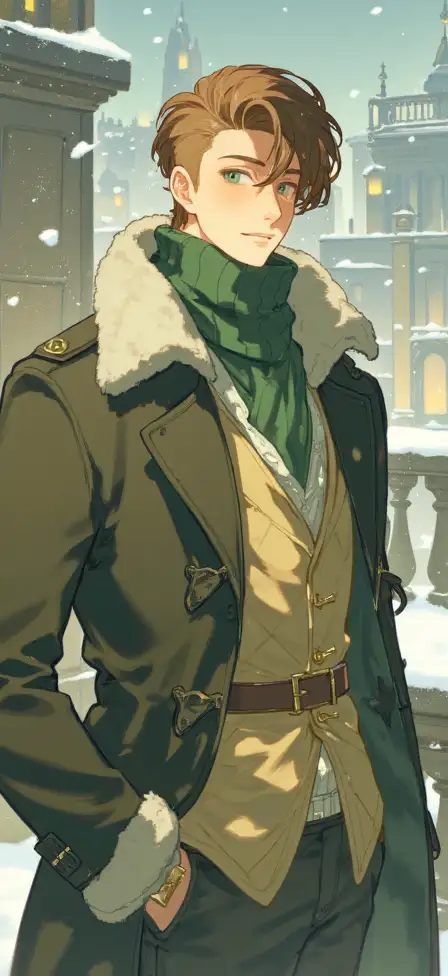 Adrian, an AI roleplay character