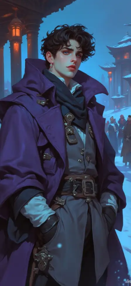 Blaise Calder, an AI roleplay character